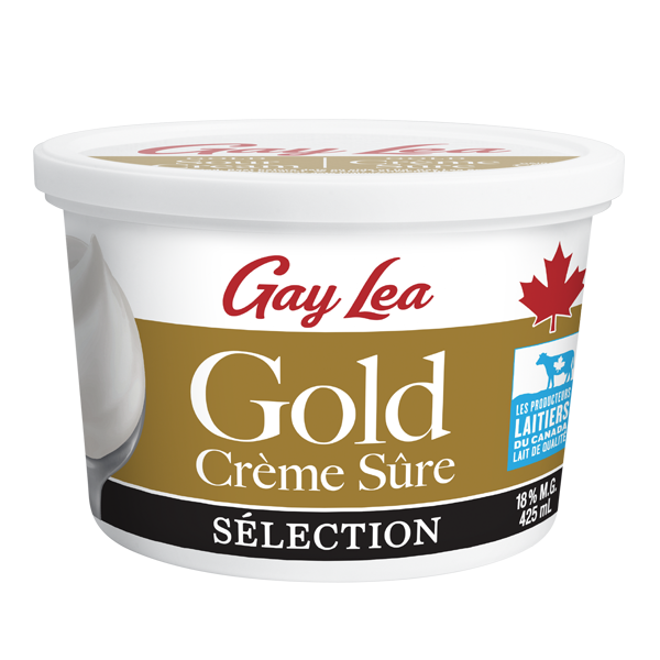 Photo of - GAY LEA - Crème sure Gold Premium