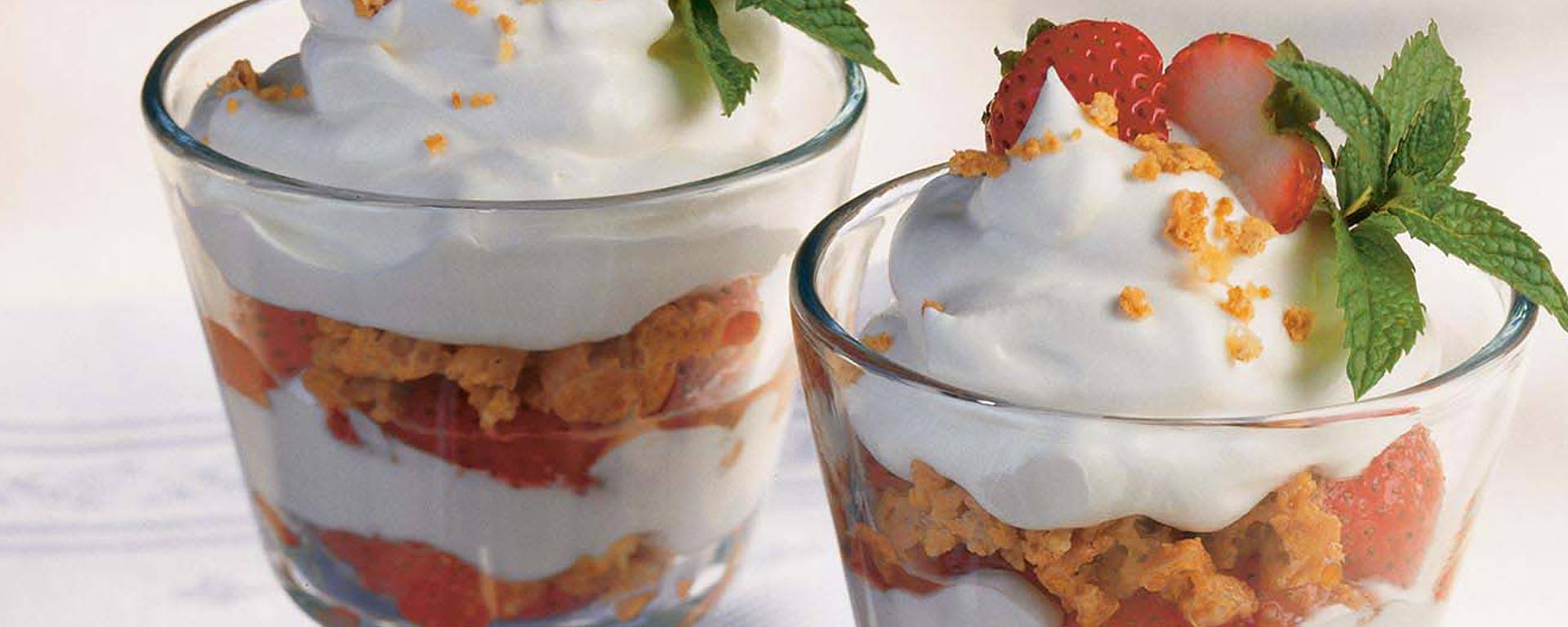 Photo for - 3-Step Strawberry Parfaits