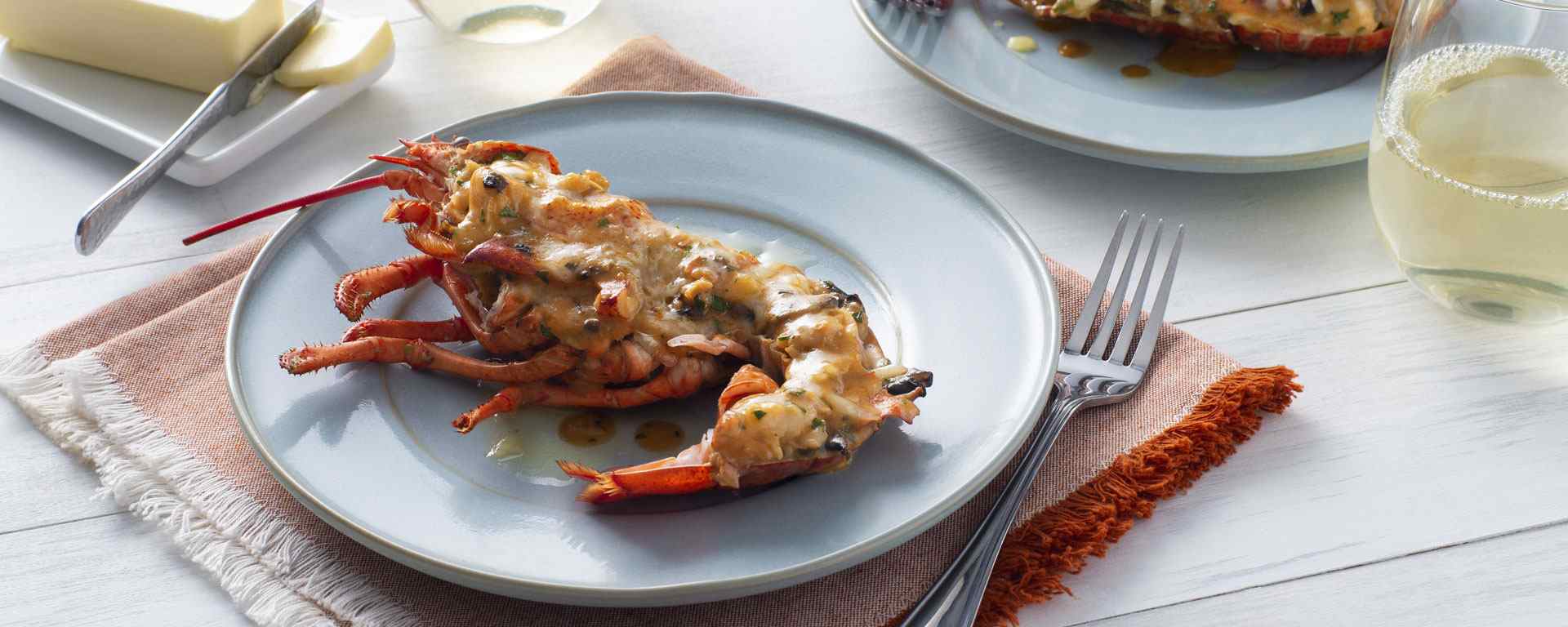 Photo for - Homards farcis gratinés