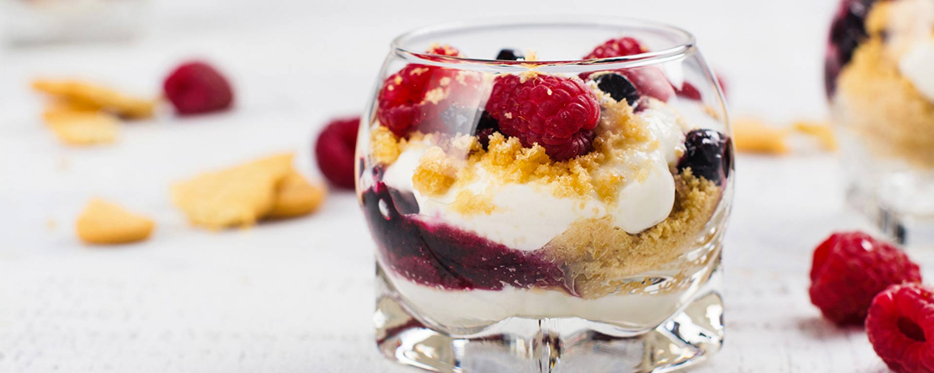 Photo of - Smooth Berry Cheesecake Parfait