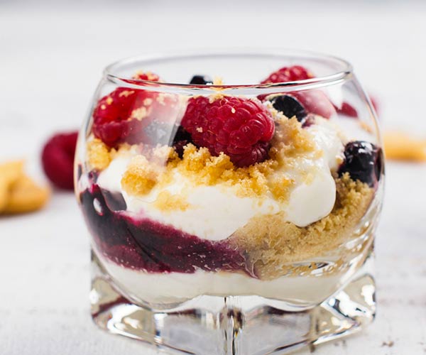 Photo of - Smooth Berry Cheesecake Parfait