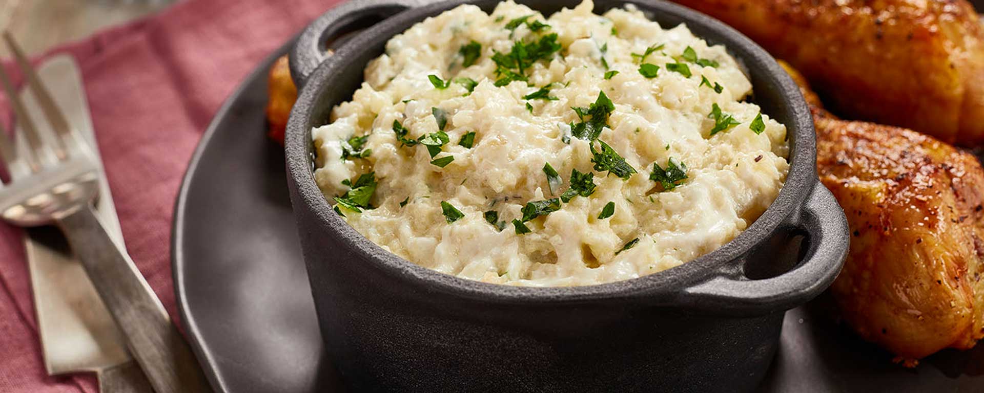 Photo of - Creamy Cauliflower Risotto