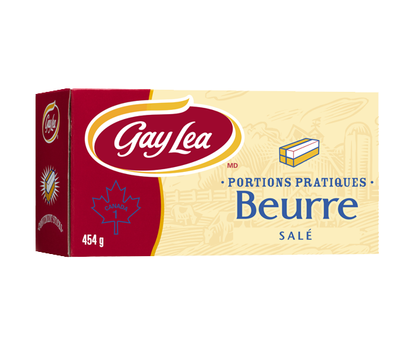 Photo of - Bâtonnets de beurre - salé 