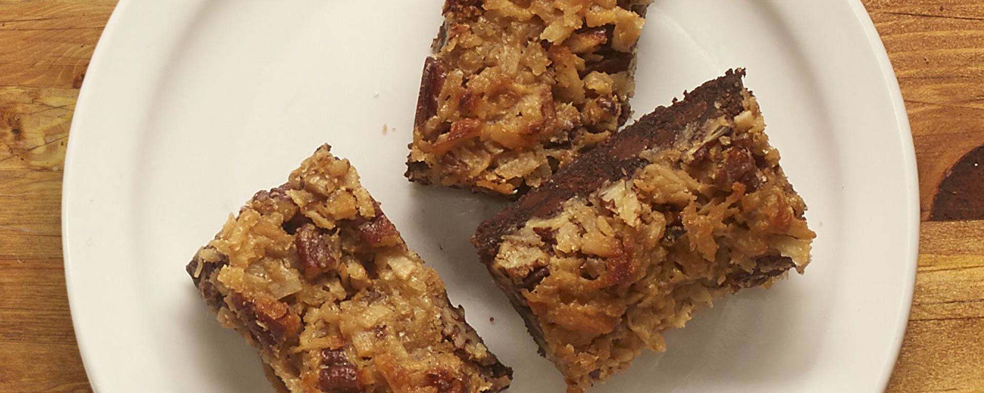 Photo of - Chocolate Coco-Pecan Cookie Bars