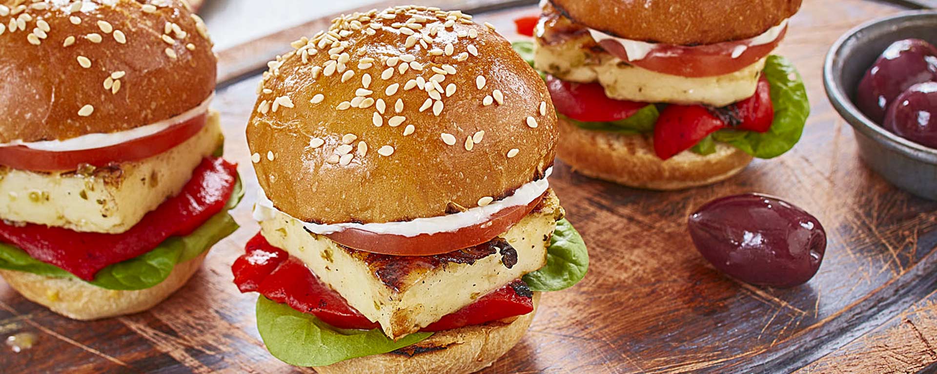 Photo of - Mediterranean Halloumi Sliders