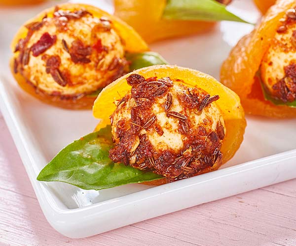 Photo of - Harissa Spiced Cherry Bocconcini Bites