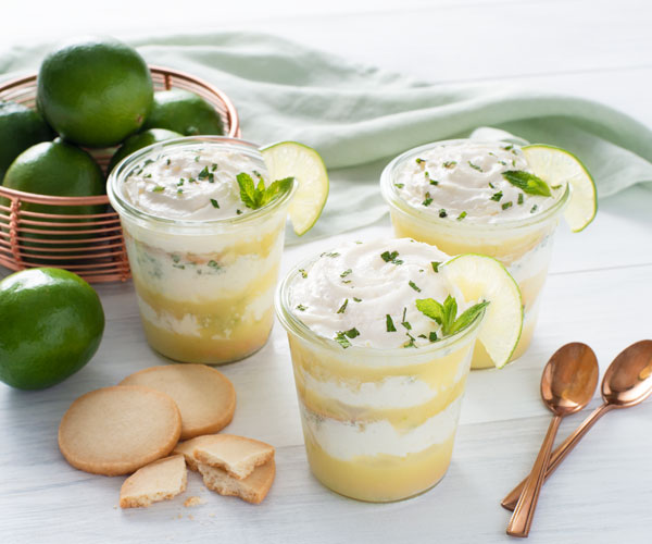 Photo of - Mojito Shortbread Trifles