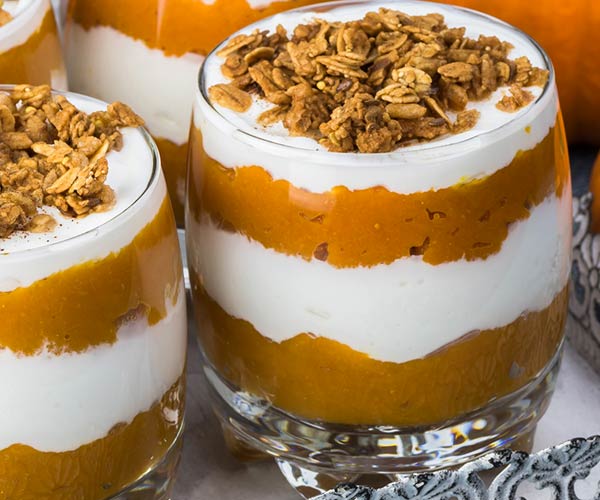 Photo of - Smooth Pumpkin Spice Parfait