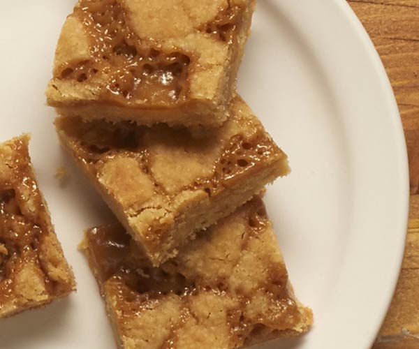 Photo of - Salted Caramel Crumb Bars