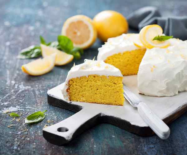 Photo of - Mini gâteaux avec glaçage à la crème au beurre citronnée