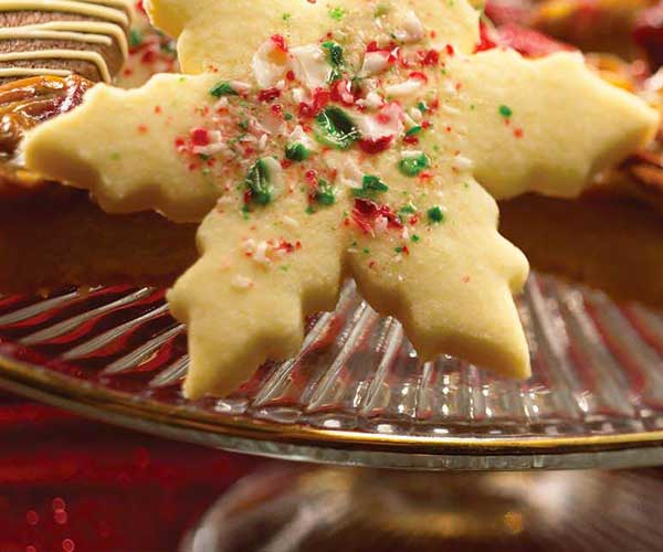 Photo of - Candy Cane Shortbread