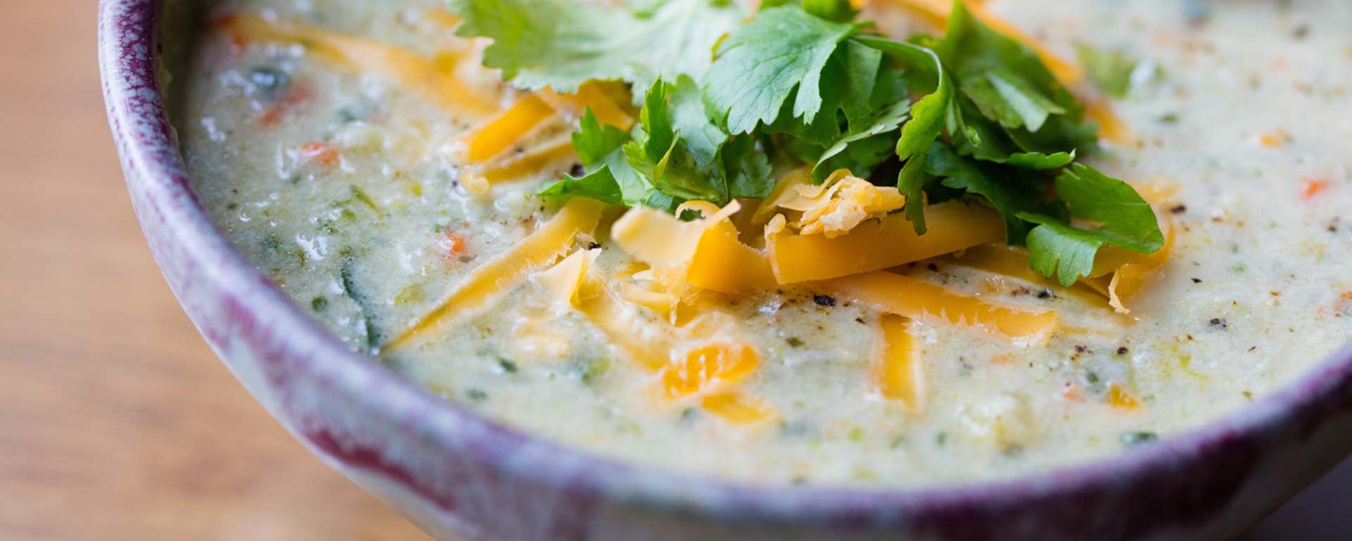 Photo of - Cheddar Vegetable Chowder