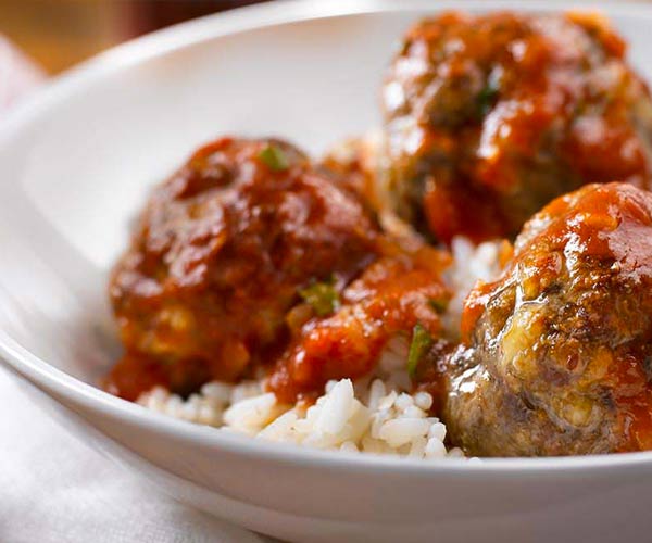 Photo of - Boulettes de viande marinara au fromage cottage