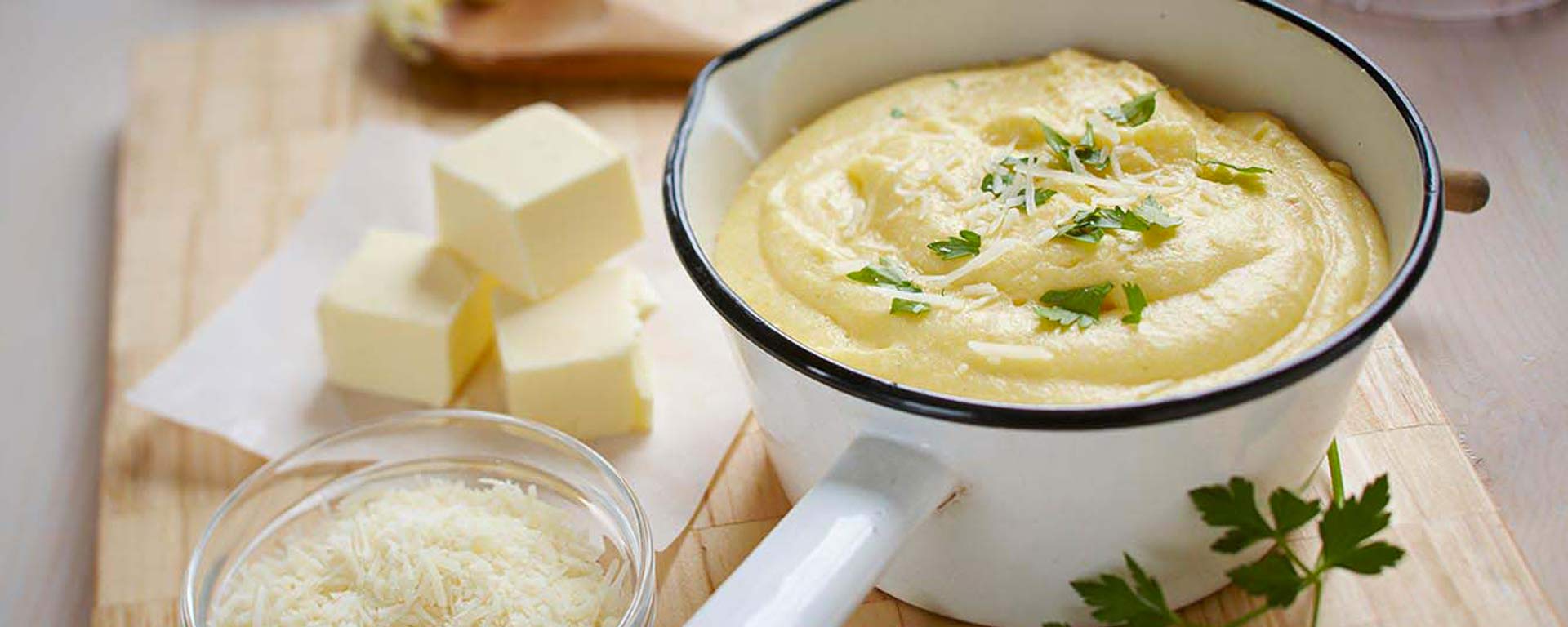 Photo of - Creamy Polenta with Parmesan