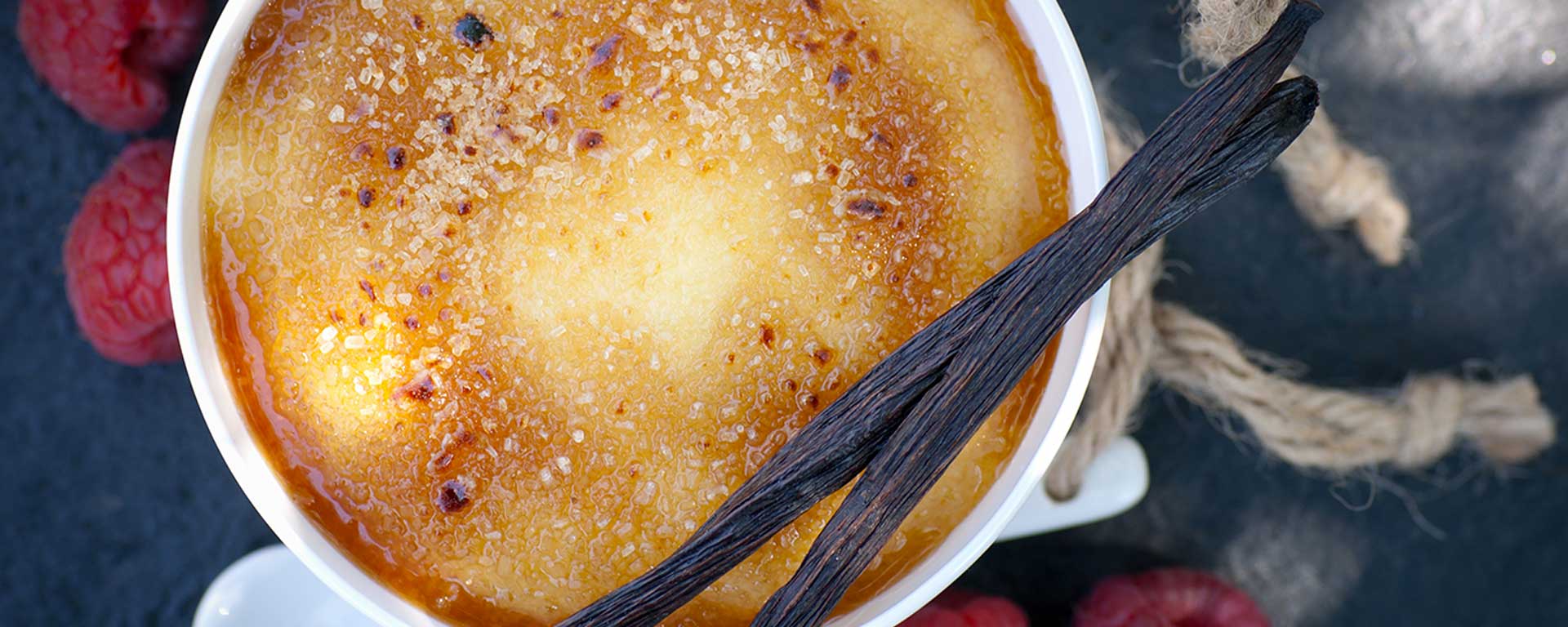 Photo for - Crème brûlée à la cannelle et à l’érable