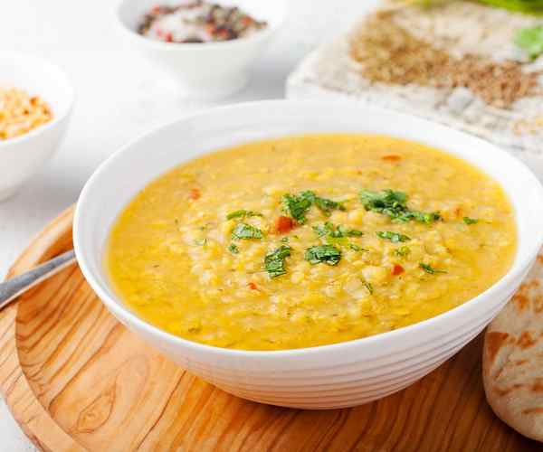 Photo of - Curried Lentil Soup with Pepper Jack