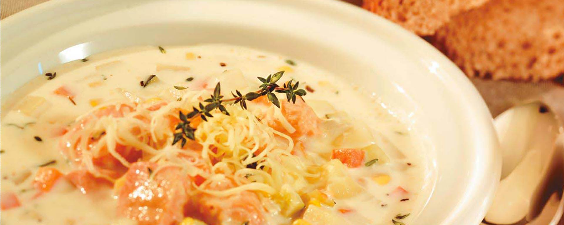 Photo for - Delicious Salmon Vegetable Chowder