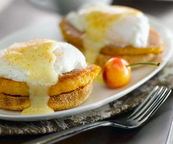 Photo of - Eggs Benedict with Classic Hollandaise Sauce