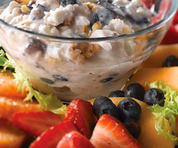 Photo of - Blueberry Ginger Cottage Cheese Topper