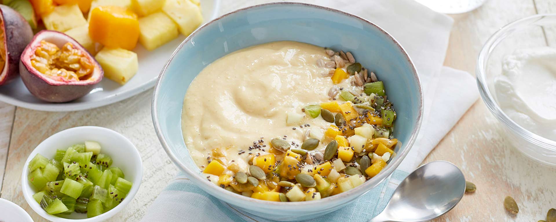 Photo of - Tropical Smoothie Bowl