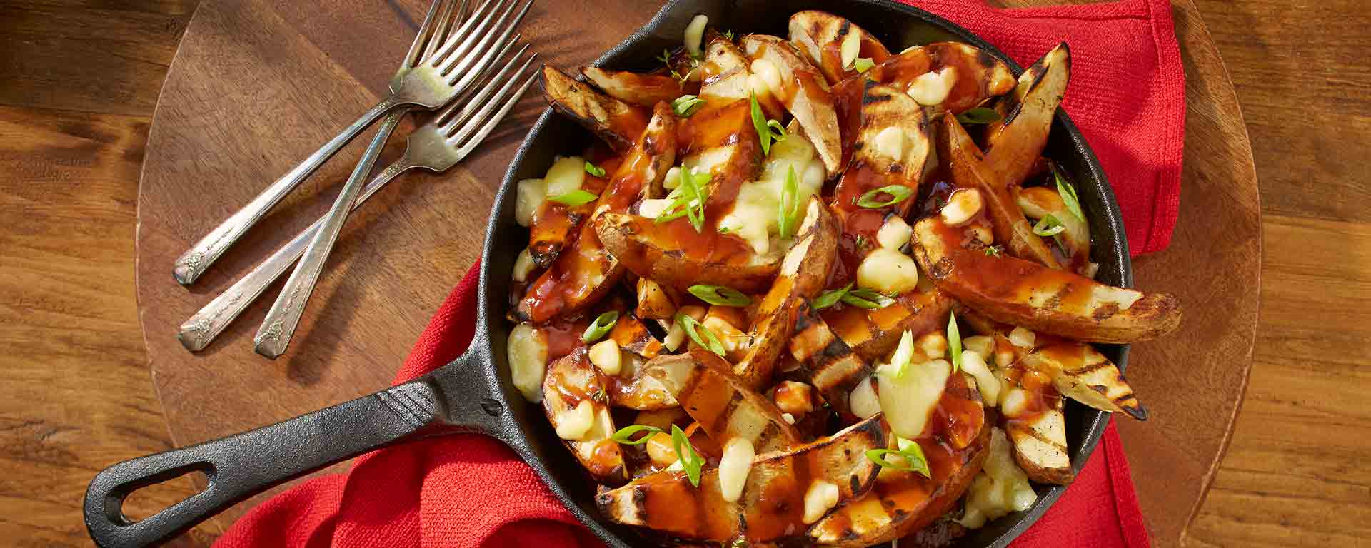 Photo of - Poutine grillée gastronomique
