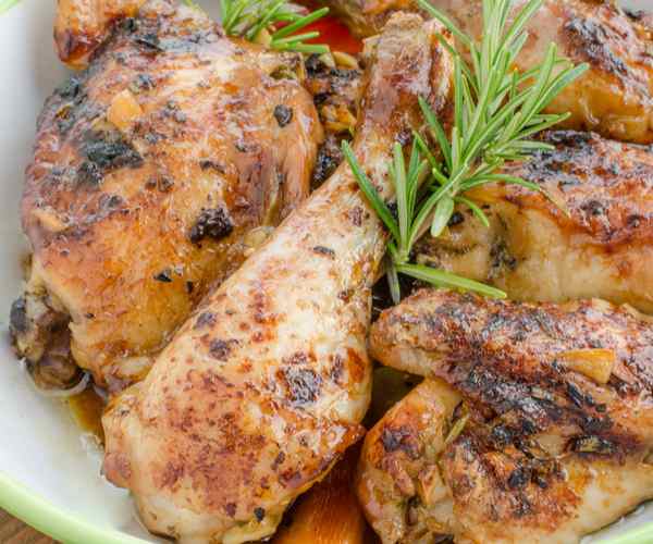 Photo of - Honey Thyme Butter-Glazed Chicken