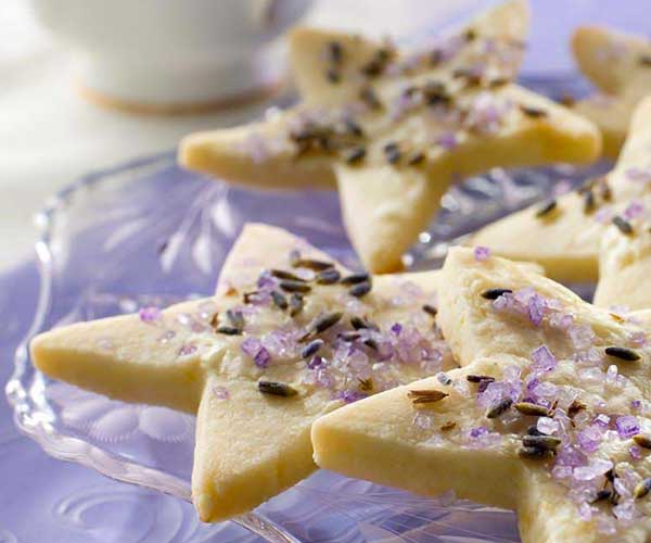 Photo of - Lemon Lavender Shortbread