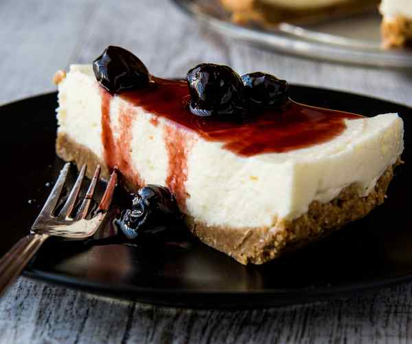 Photo of - Gâteau au fromage cerises-bleuets sans cuisson