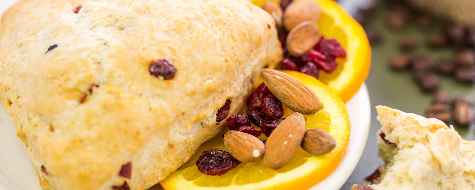 Photo of - Orange and Cranberry Scone Shortbread