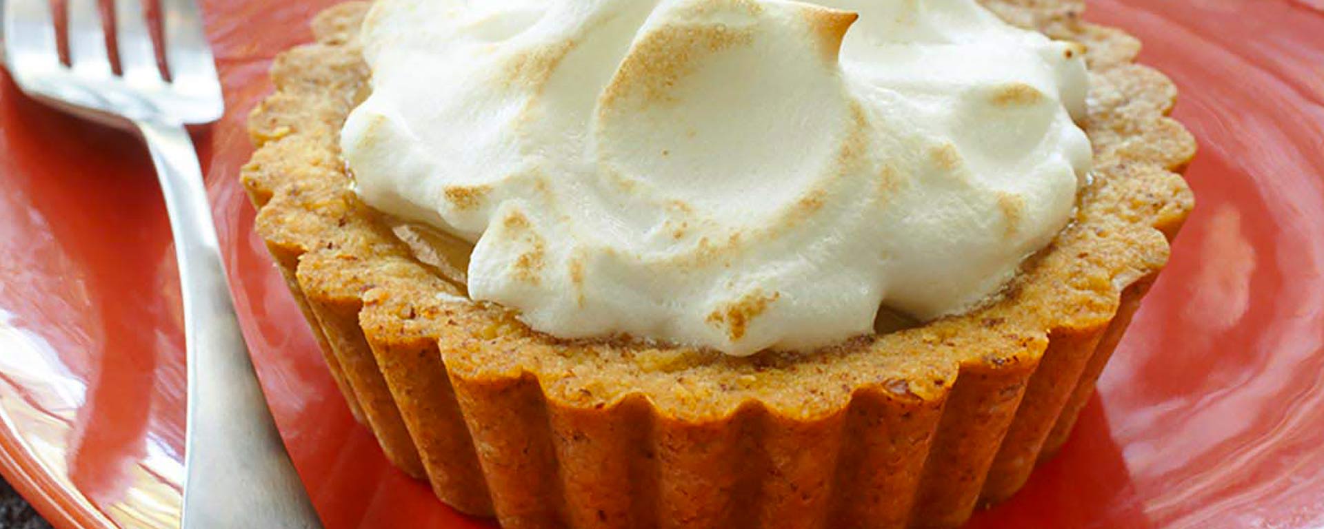 Photo of - Pecan Mini Butterscotch Meringue Shortbread Pies