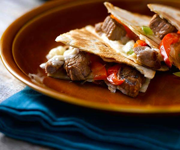 Photo of - Prairie Cheesesteak Quesadillas