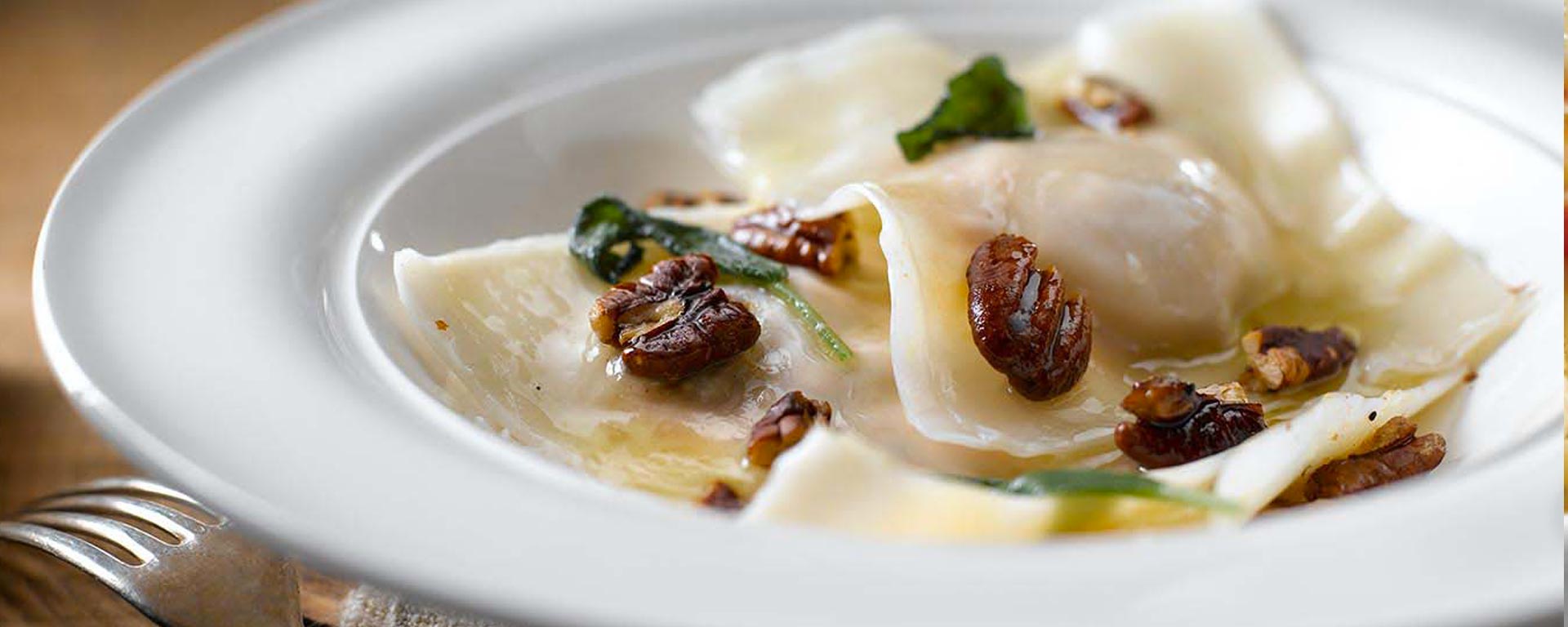 Photo of - Pumpkin Sage Ravioli