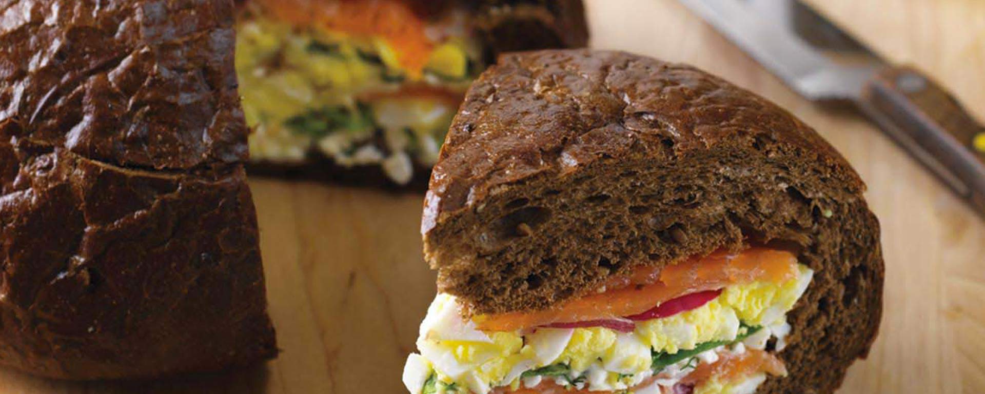 Photo of - Muskoka Smoked Salmon Muffaletta