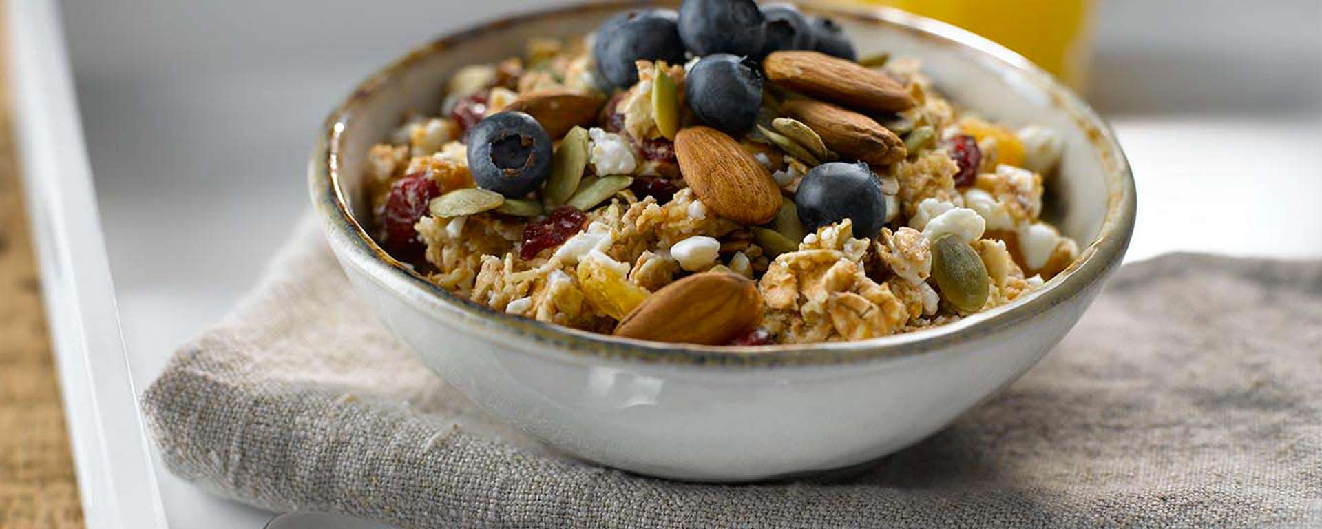 Photo for - Le muesli du lendemain, riche en protéines