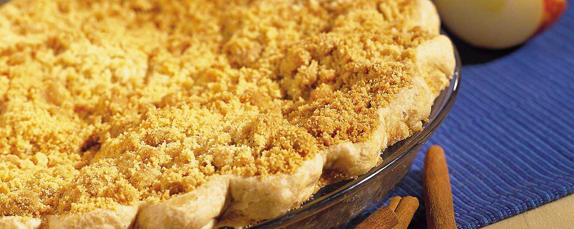 Photo of - Sour Cream Apple Pie