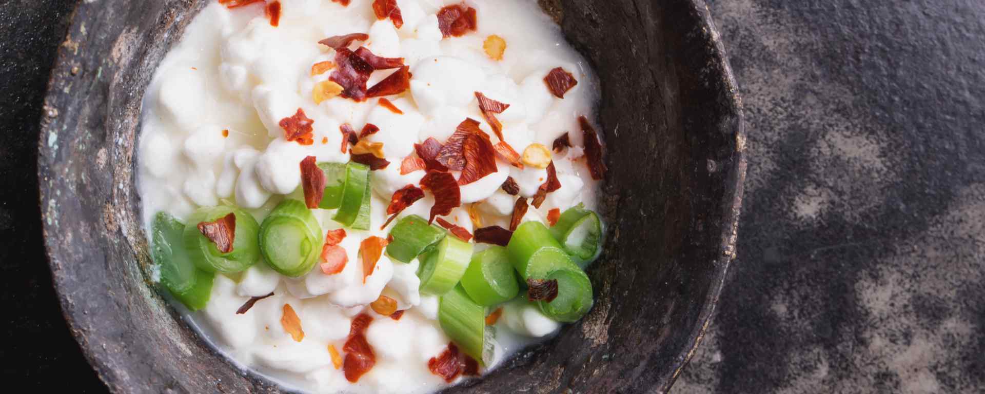 Photo of - Chimichurri Cottage Cheese Salad Topper