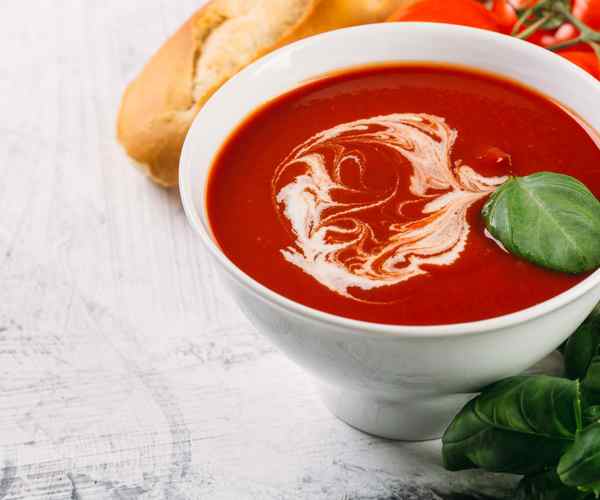 Photo of - Creamy Double Tomato Basil Soup