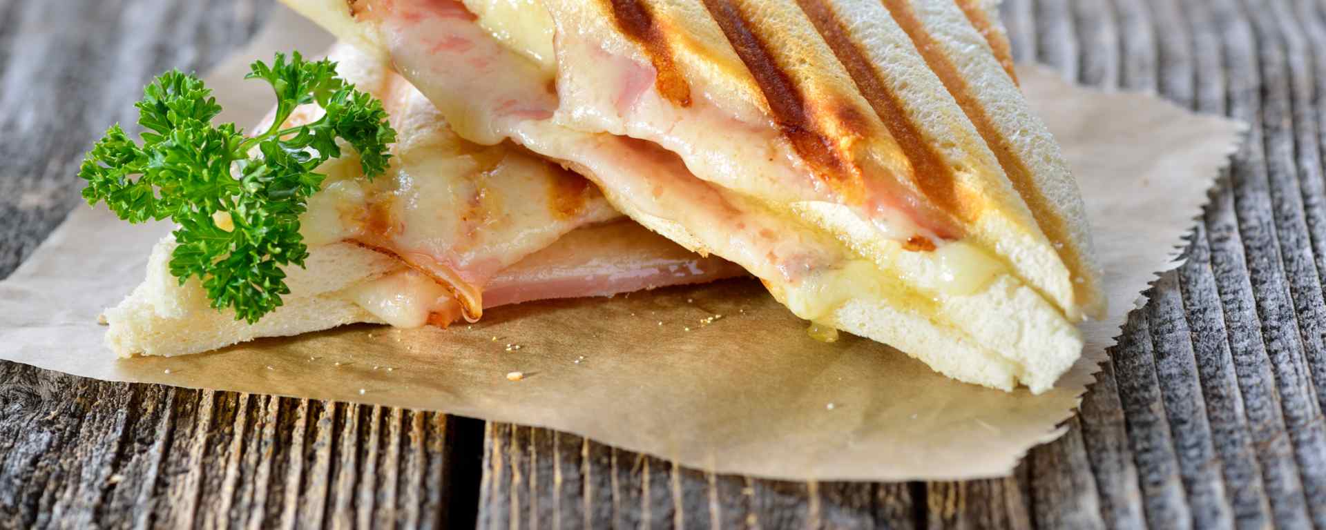 Photo for - Grilled Ham with Brie and Apple
