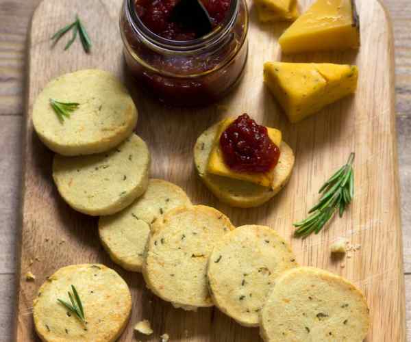 Photo of - Rosemary Swiss Shortbread Bites