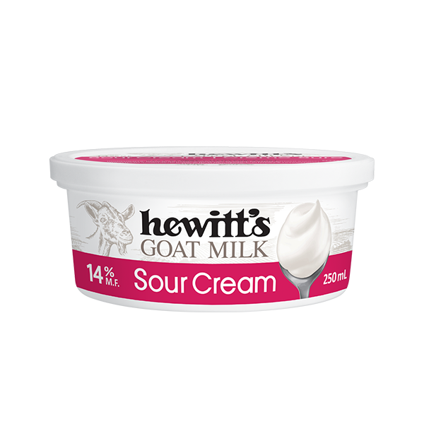 Photo of - HEWITT's - Crème sure au lait de chèvre 