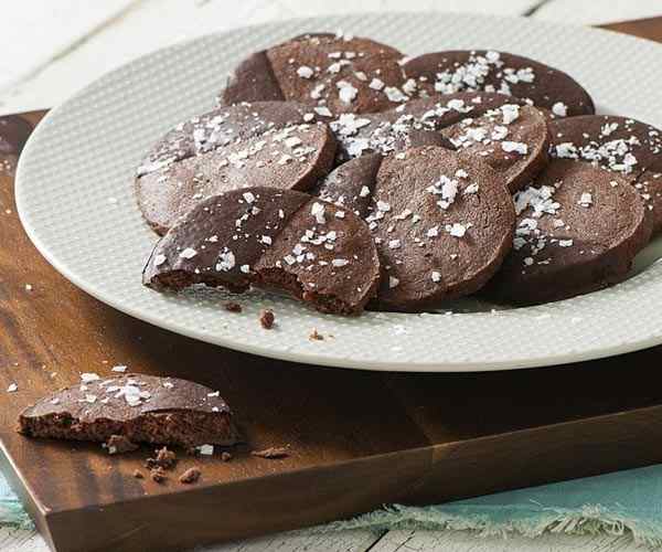 Photo of - Dark Chocolate Espresso Cookies