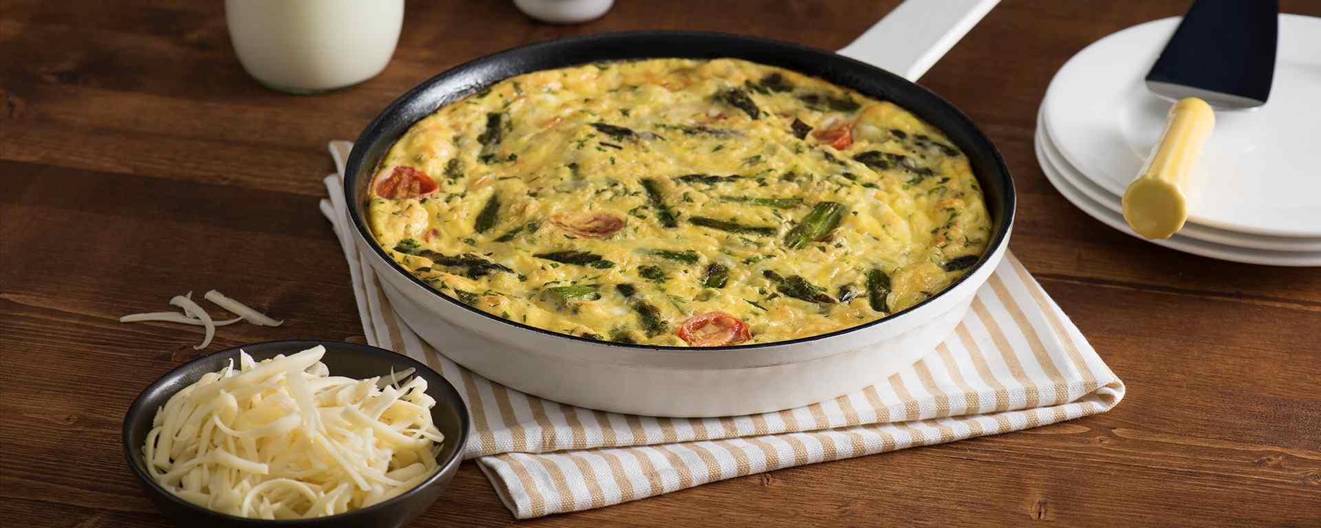 Photo of - Frittata printanière aux légumes