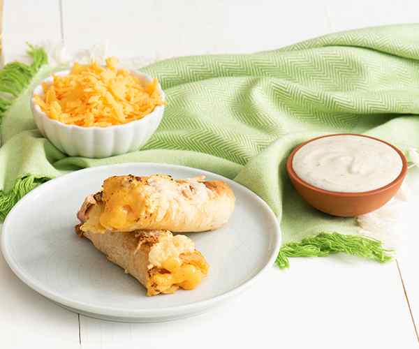 Photo of - Cheesy Bacon Ranch Chicken Taquitos