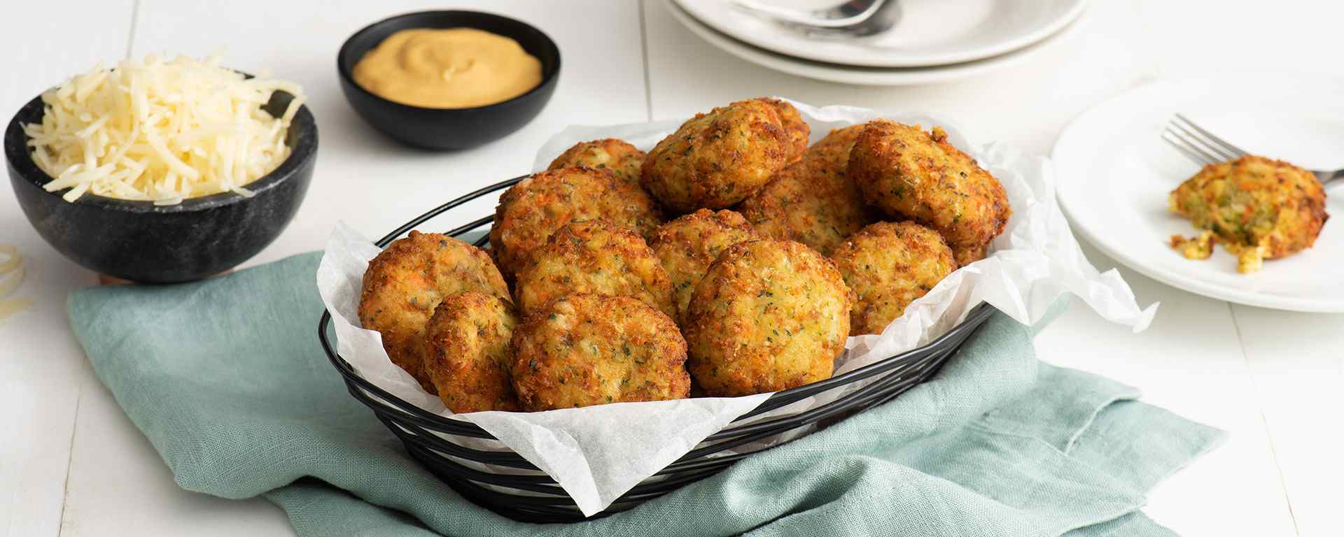 Photo for - Cheesy Veggie Nuggets