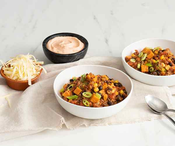 Photo of - Quinoa and Sweet Potato Chili