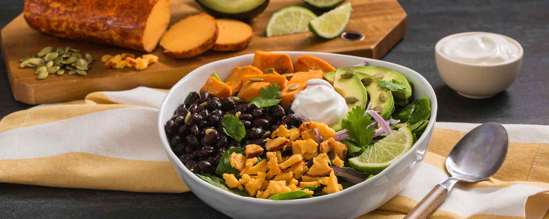 Photo of - Sweet Potato and Black Bean Buddah Bowl