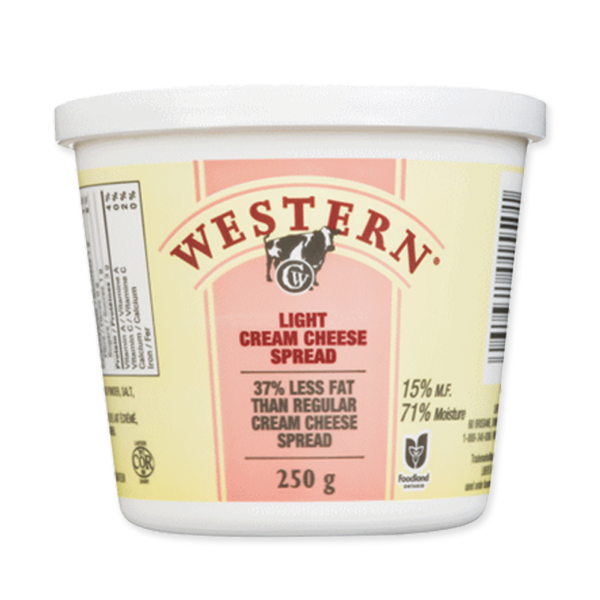Photo of - Western Light Cream Cheese Spread 15% MF