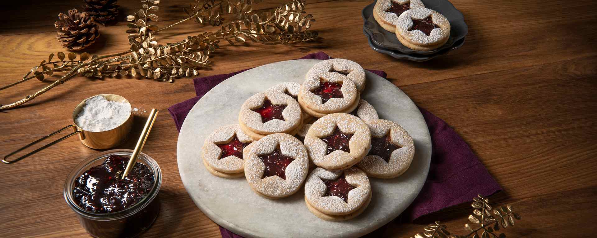 Photo of - Linzer Cookies