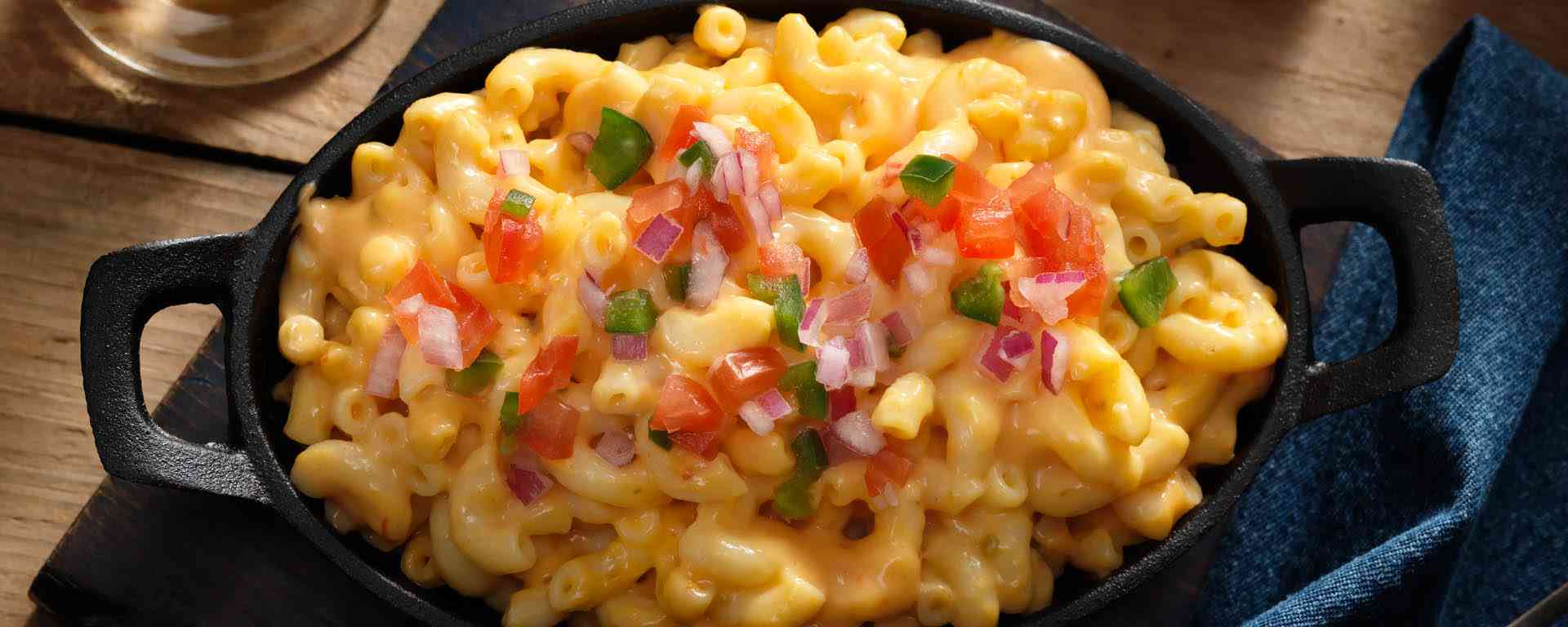 Photo for - Macaroni au fromage et salsa con queso