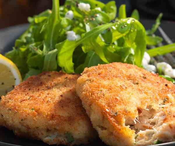 Photo of - Goat Cheese Crab Cakes